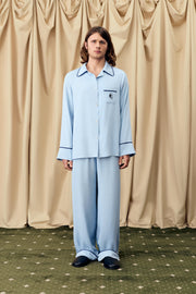 Finnegan Unisex Pajama Shirt in Blue