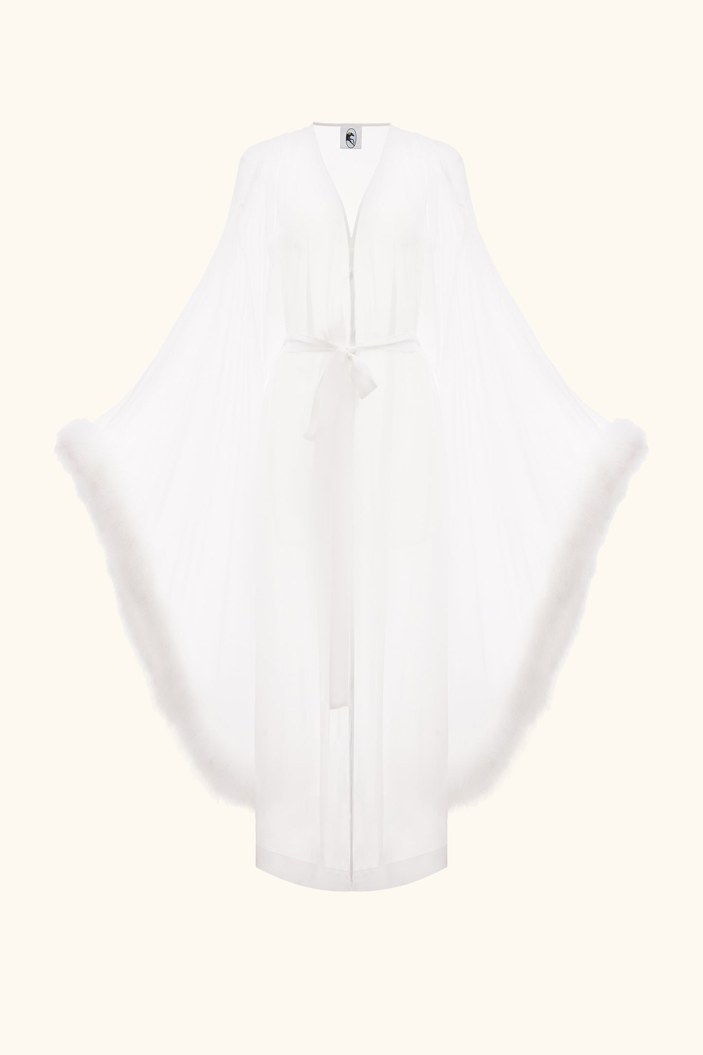 Afrodita Lounge Robe in White