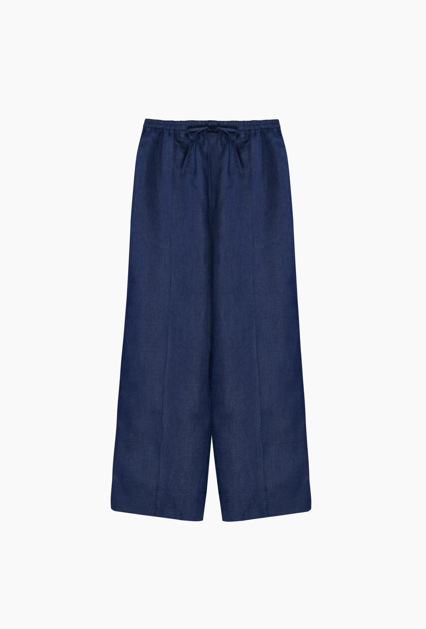 Unisex Linen Pants in Navy