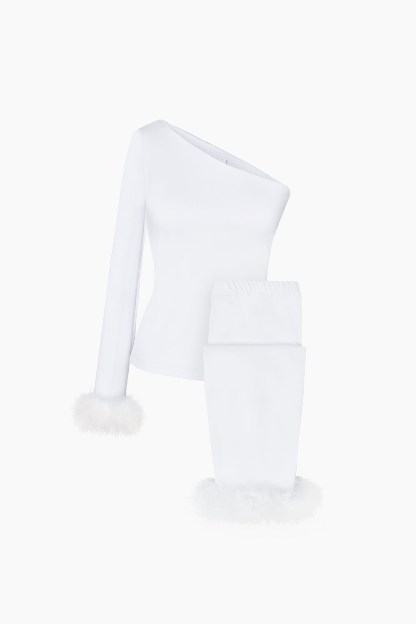 Weekend Chic Lounge Set in White