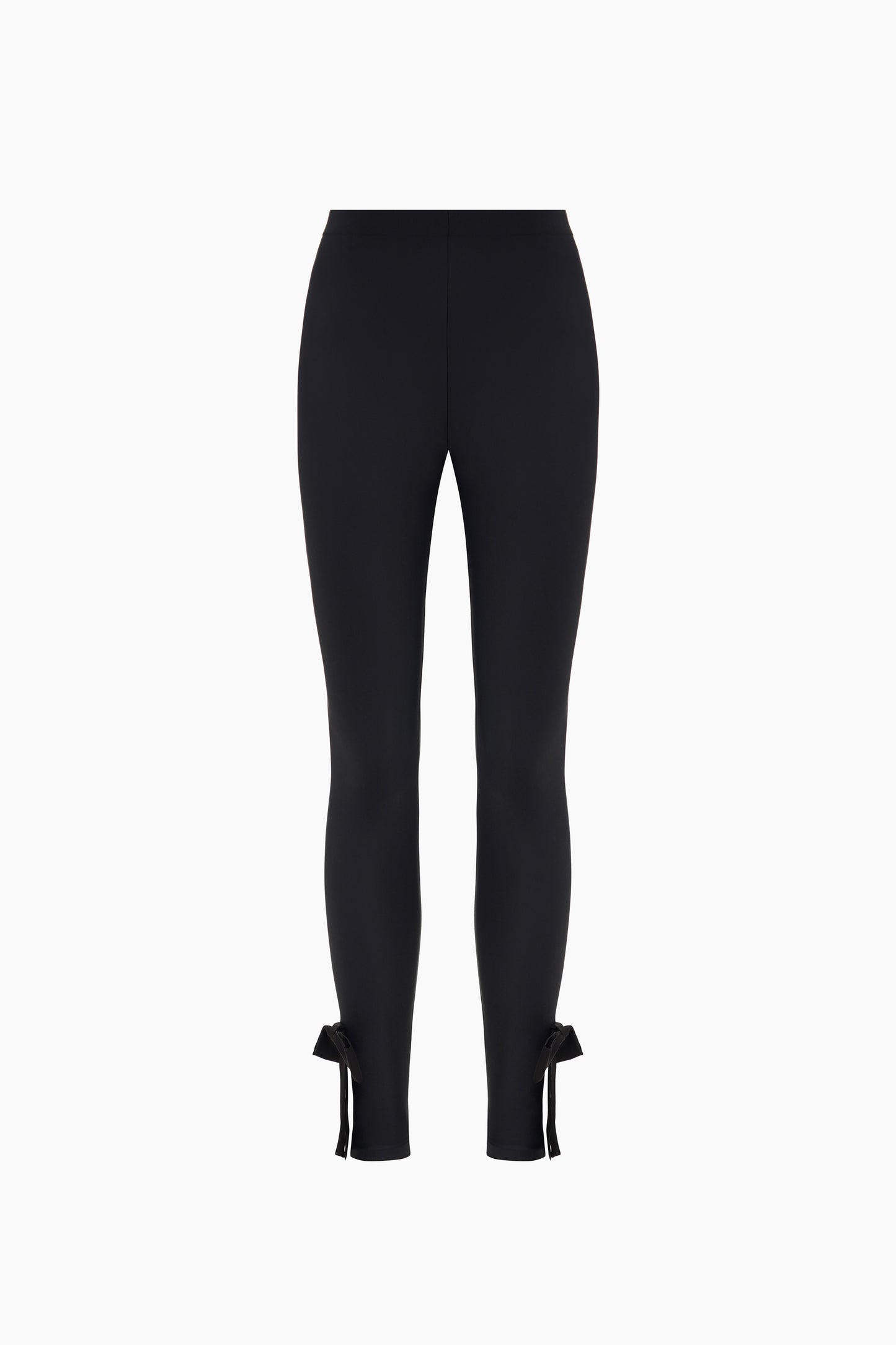 Lola Leggings with Bow Detail in Black