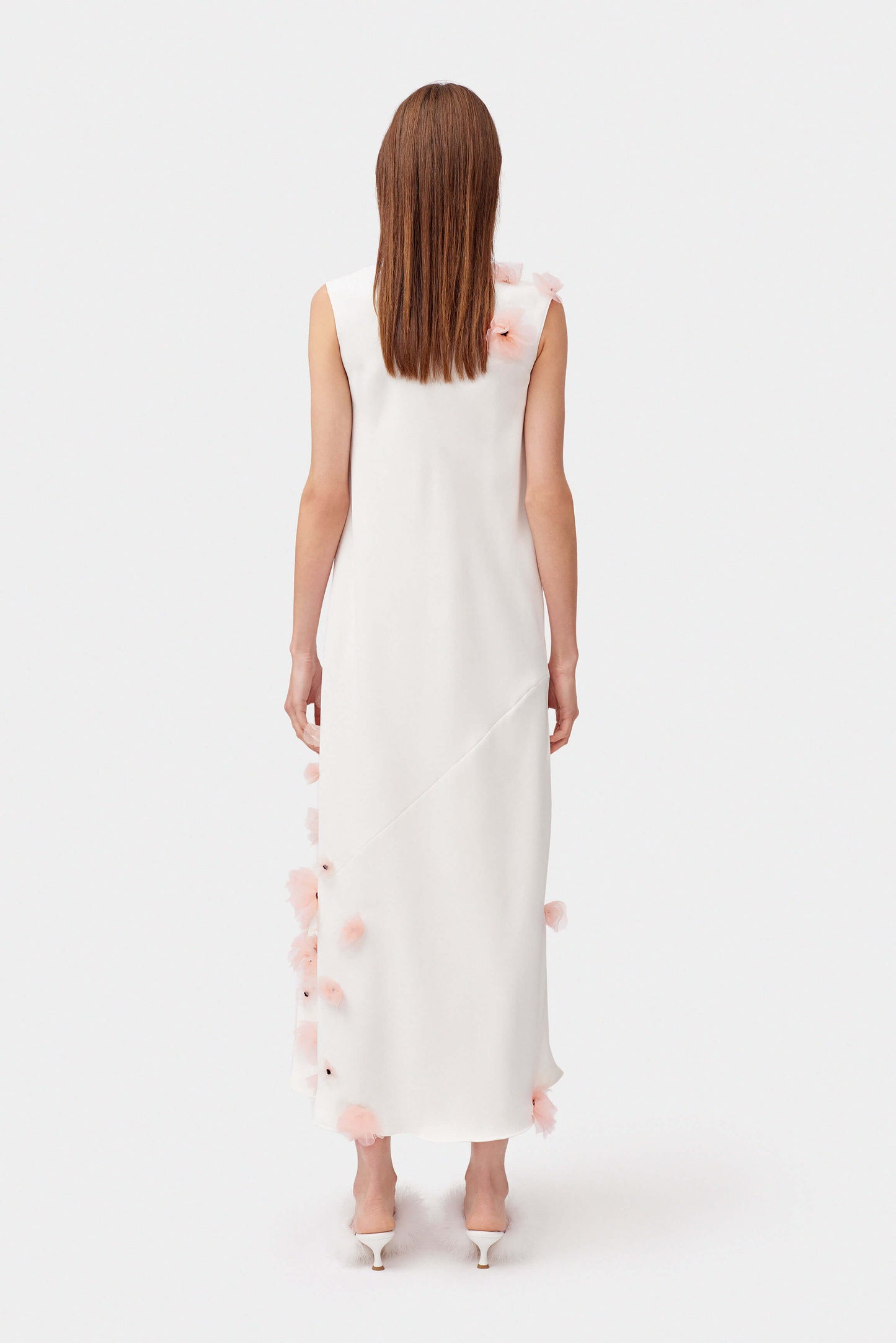 Flower Power Bridal Dress in White