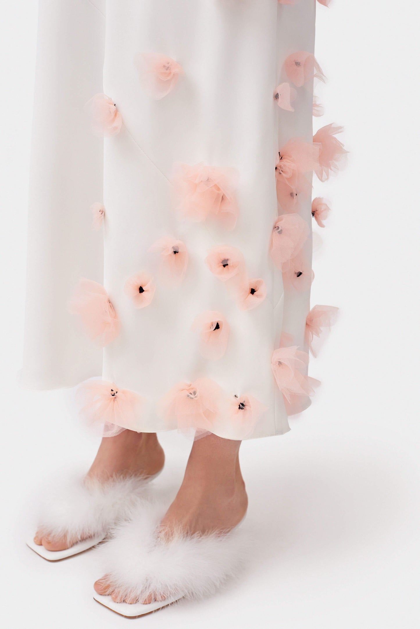 Flower Power Bridal Dress in White