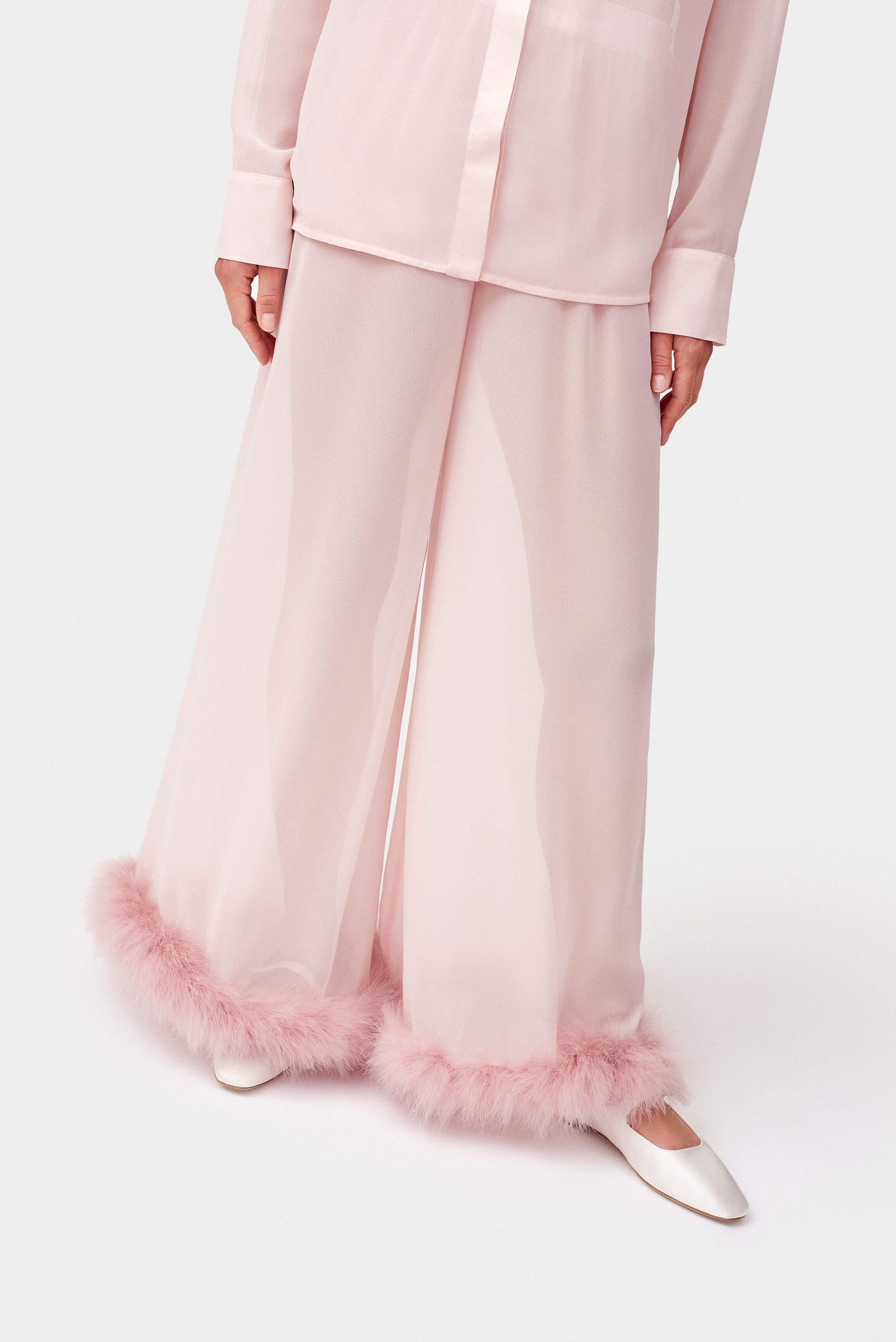 Fluffy You Pants in Pink
