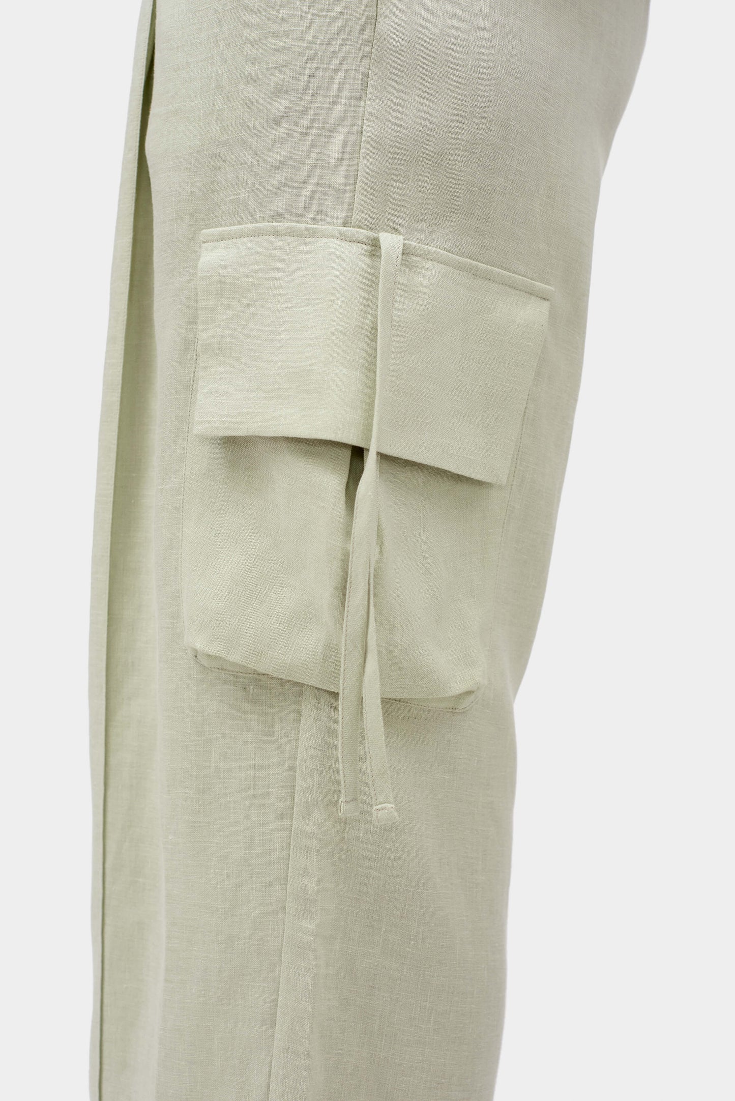 Safari Cargo Pants in Pistachio Green