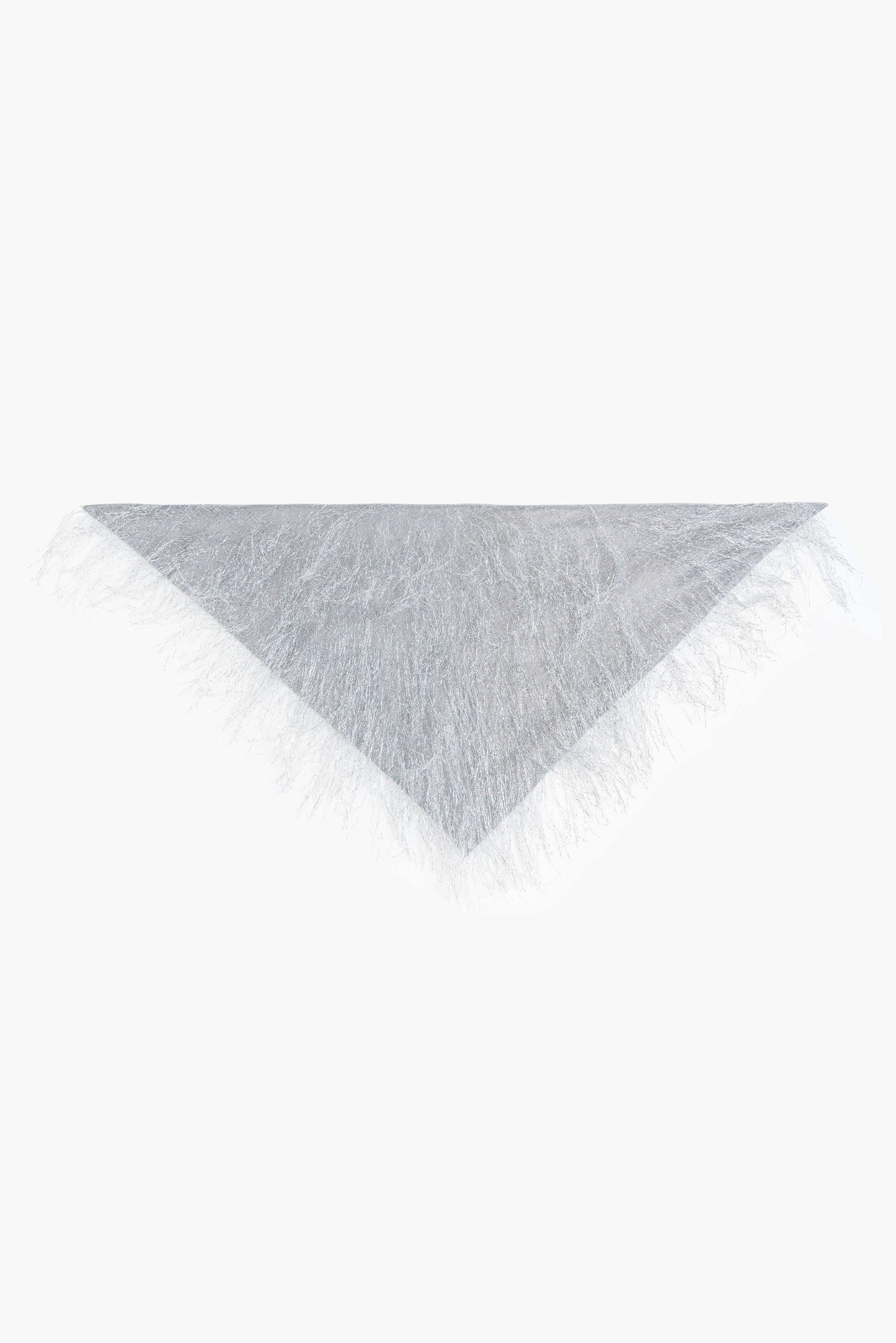 Disco Metallic Fringe Headscarf