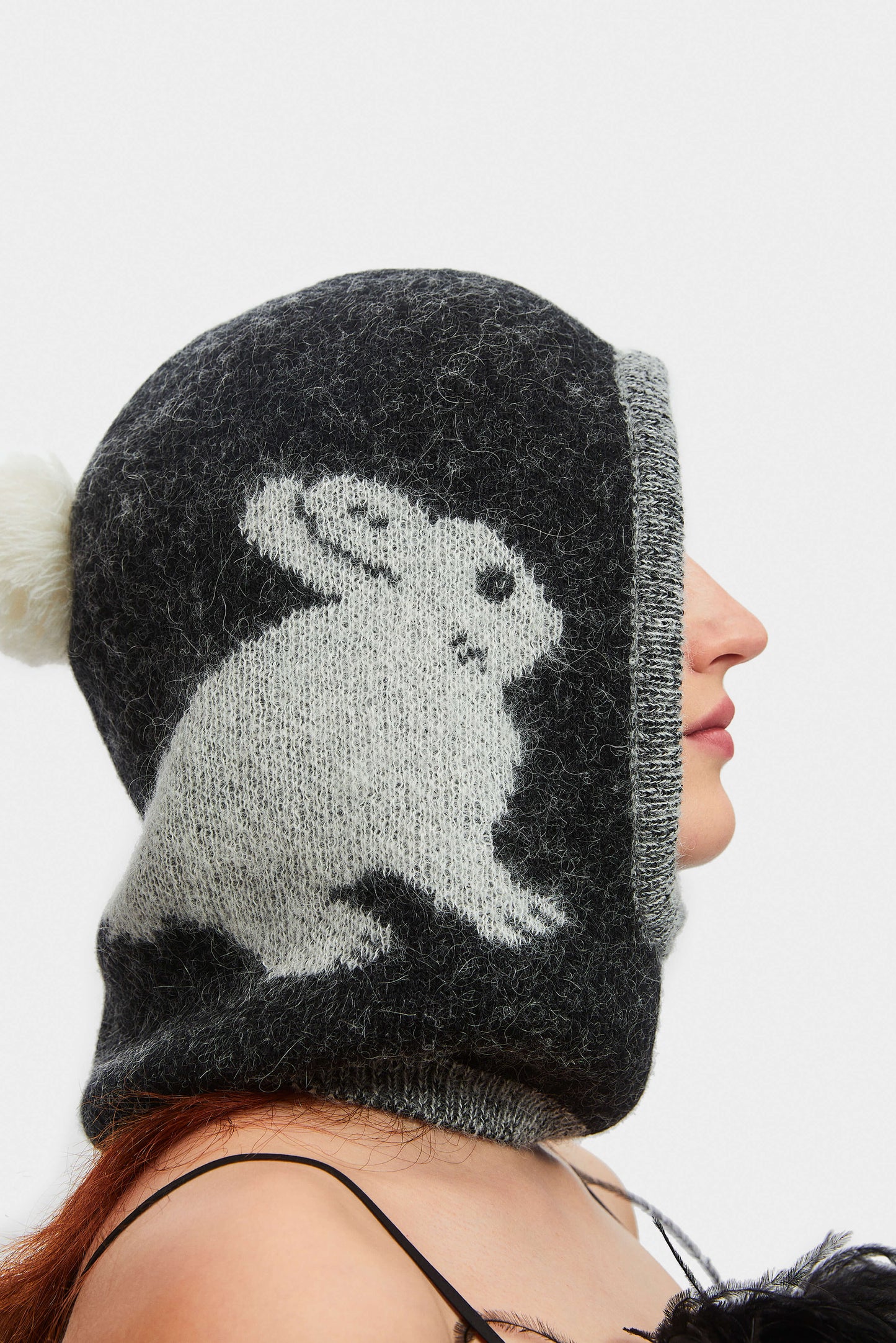 The White Rabbit Cashmere-blend Hood in Black