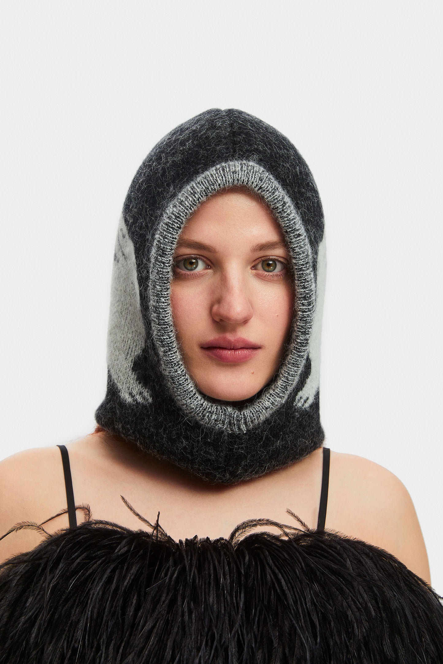 The White Rabbit Cashmere-blend Hood in Black