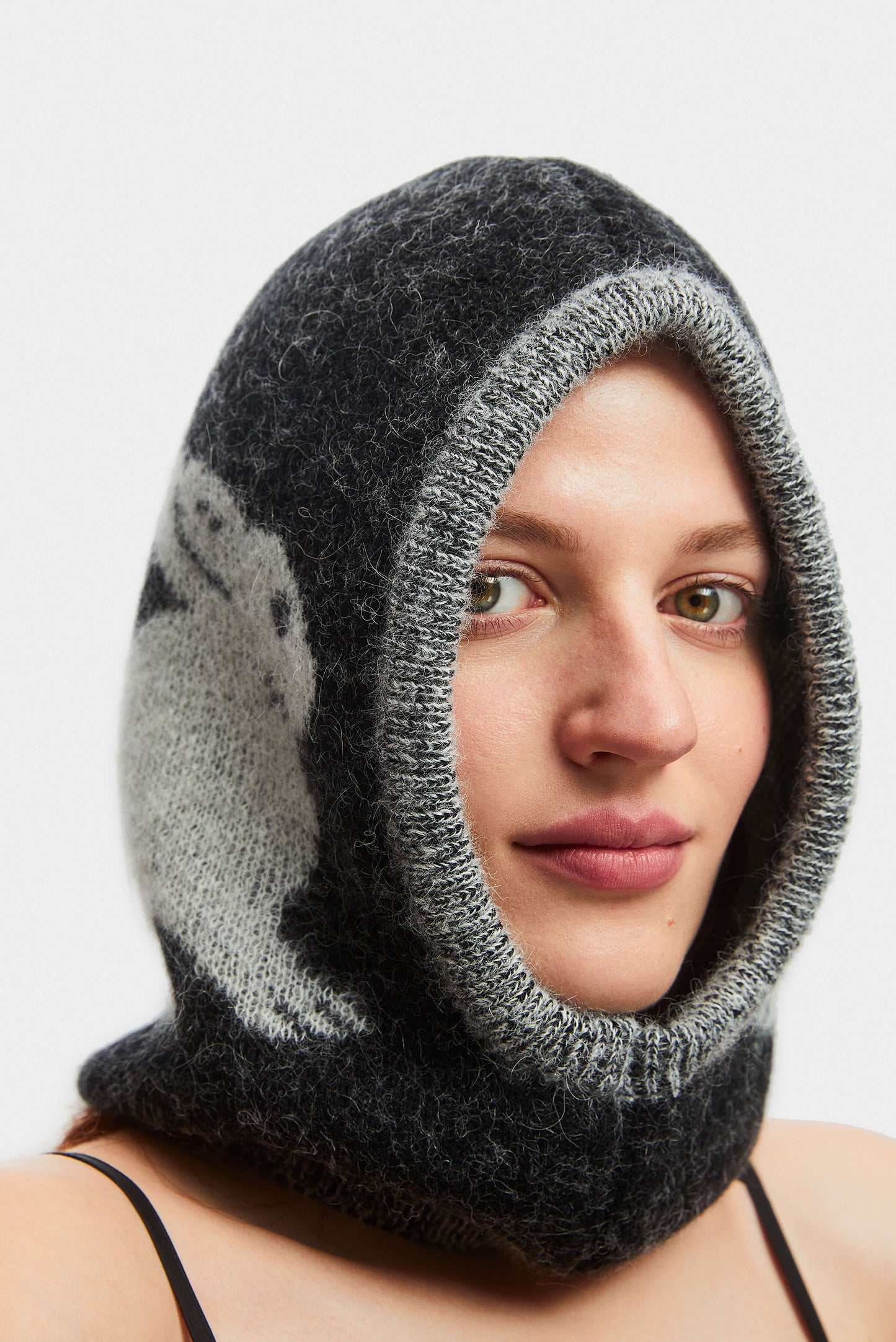 The White Rabbit Cashmere-blend Hood in Black