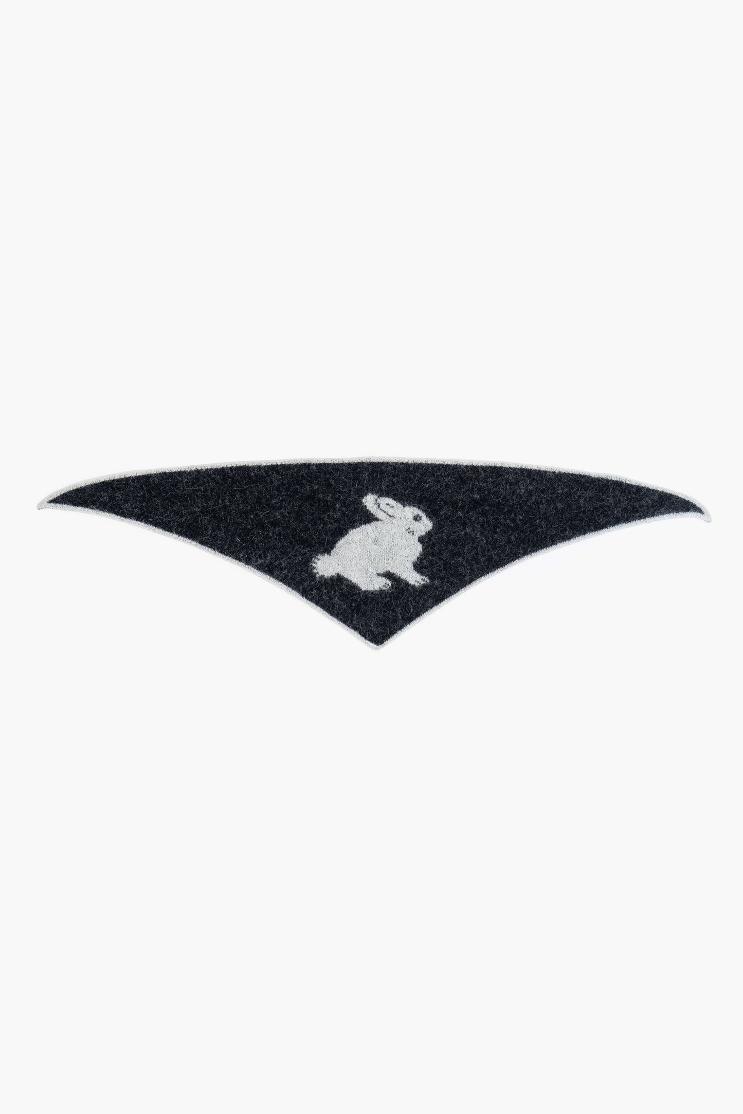 White Rabbit Cashmere-blend Headscarf in Black