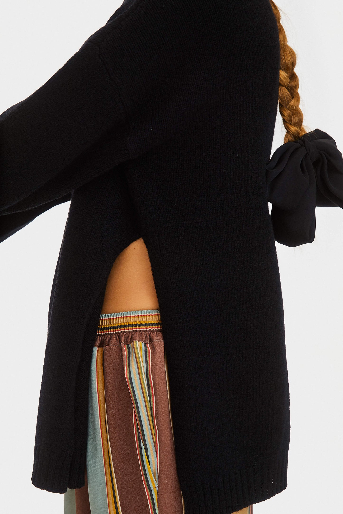 Agatha Wool Sweater in Black