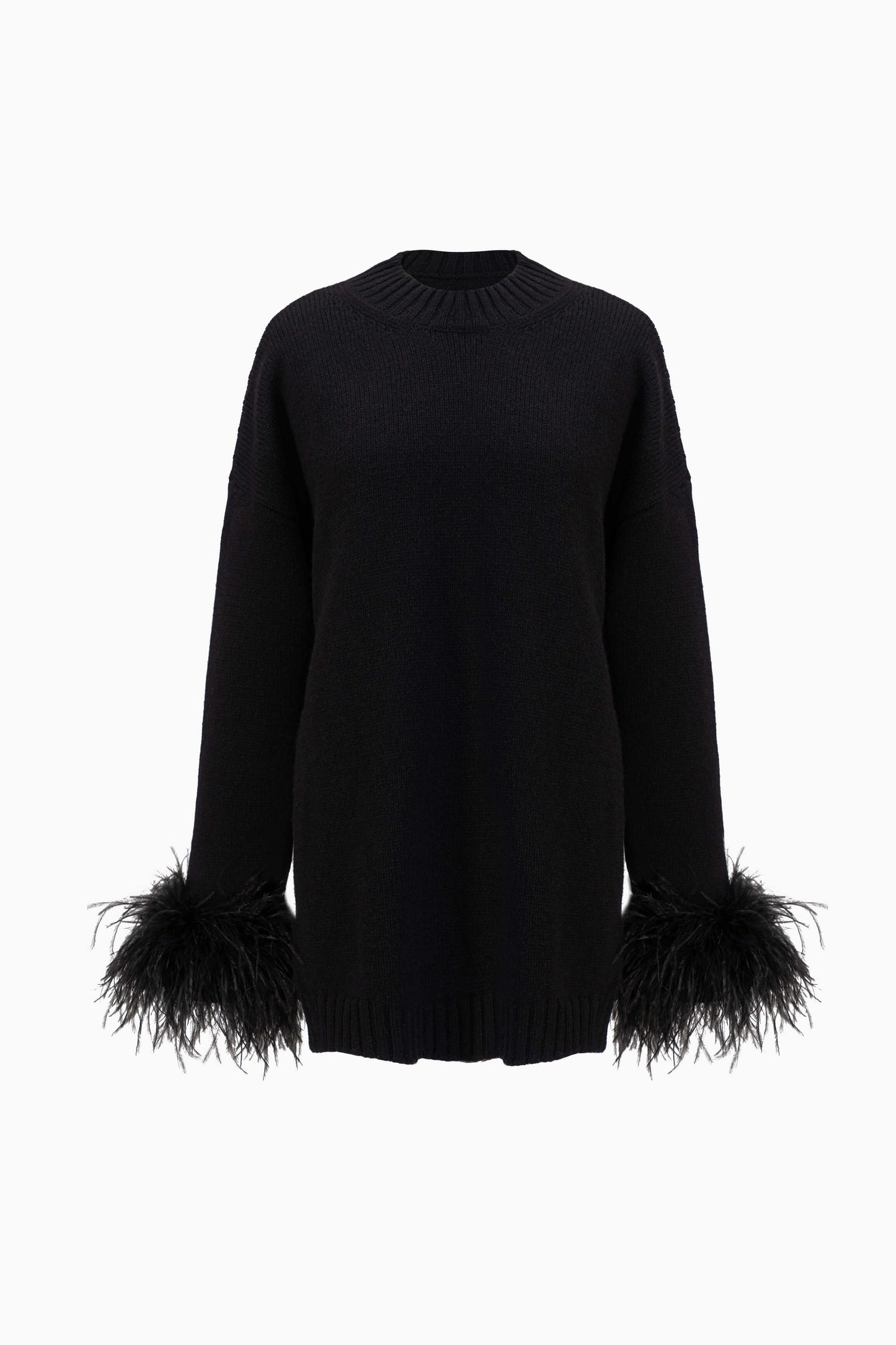 Agatha Wool Sweater in Black