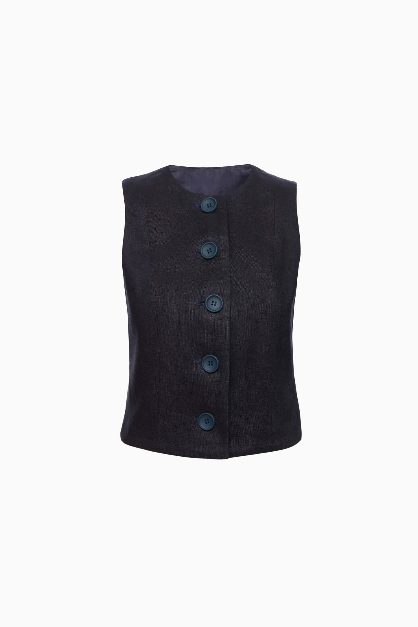 Lili Marleen Waistcoat in Navy