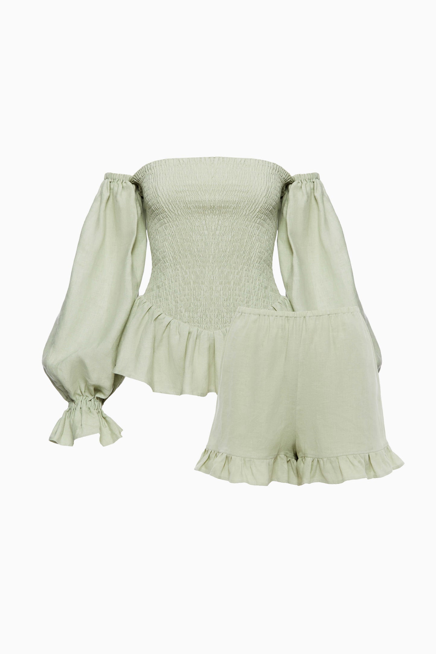 Atlanta Lounge Suit in Light Green