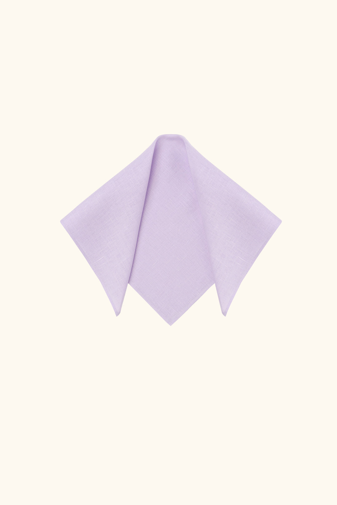 Puff Linen Lounge Shorts with Headscarf in Lavender