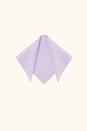 Puff Linen Lounge Shorts with Headscarf in Lavender