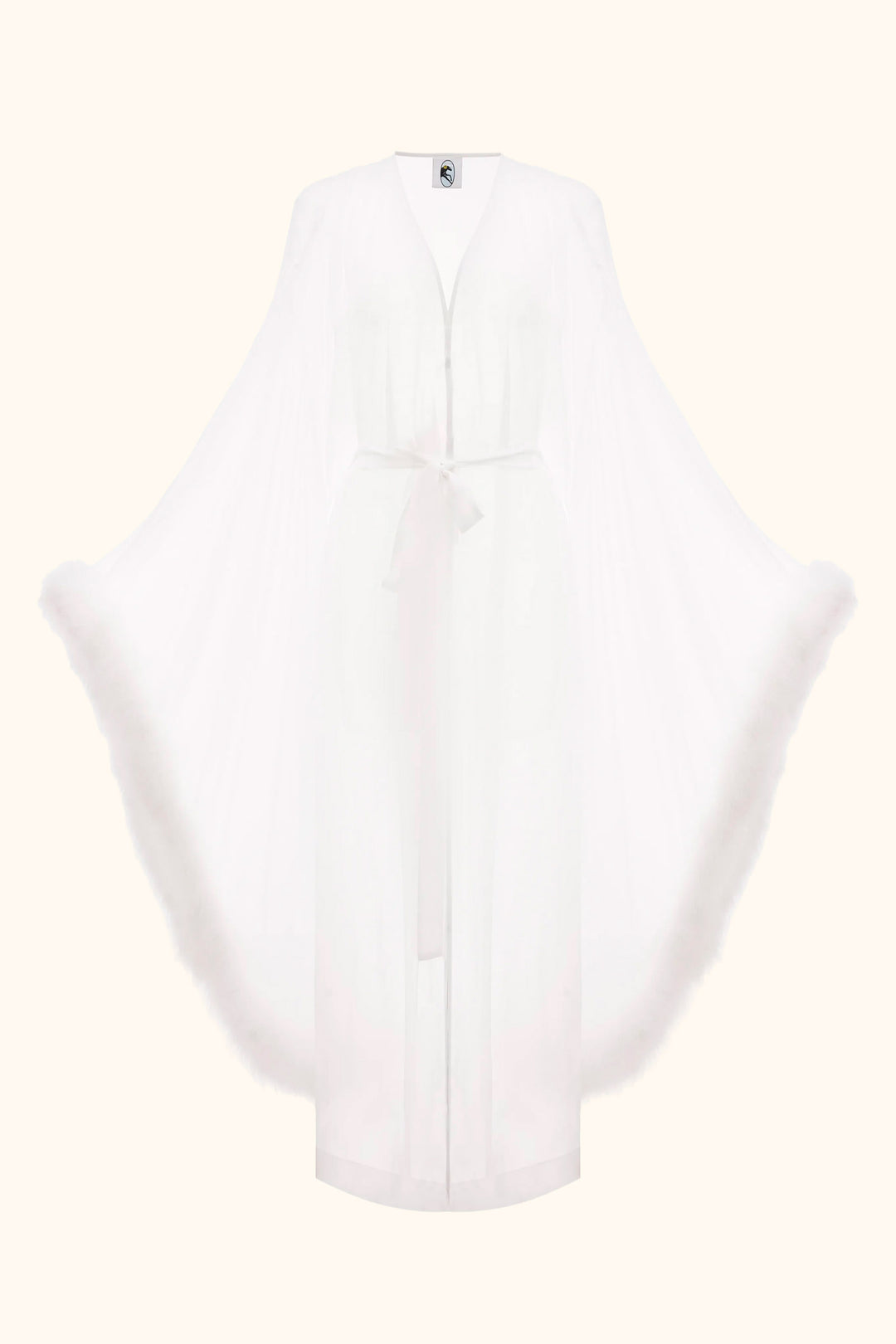 Afrodita Lounge Robe in White