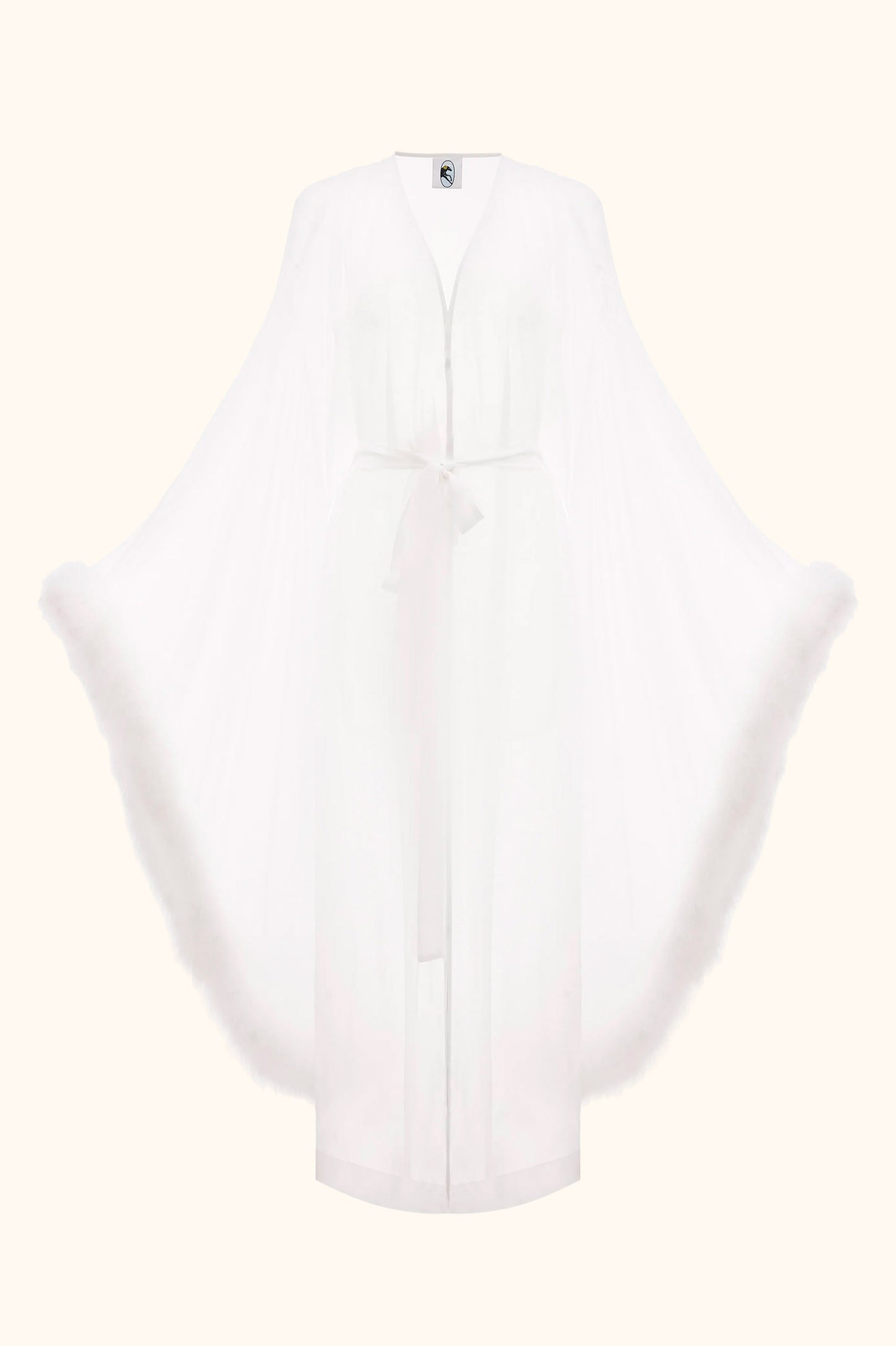 Afrodita Lounge Robe in White