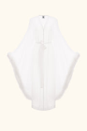 Afrodita Lounge Robe in White