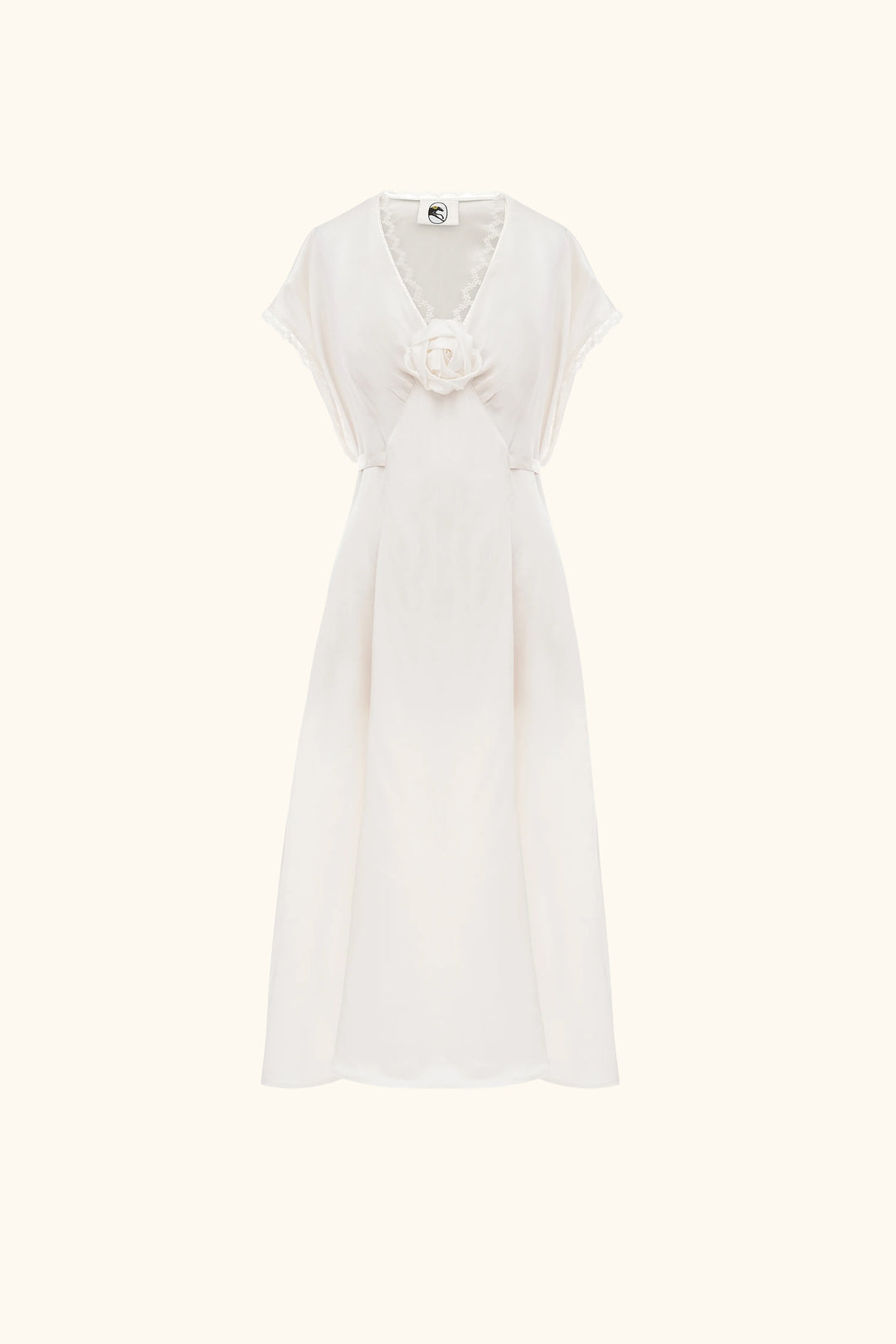 the genus rosa satin dress in pink Sleeper The Genus Rosa Maxi Dress - Pink