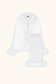 Afrodita Lounge Set in White