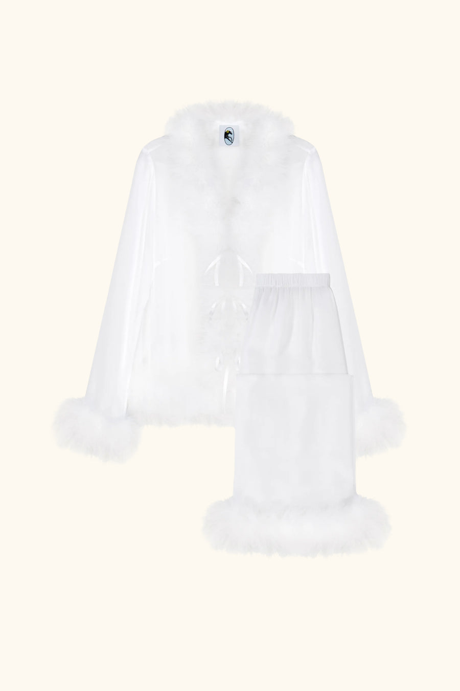 Afrodita Lounge Set in White