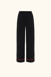 Finnegan Unisex Pajama Pants in Black
