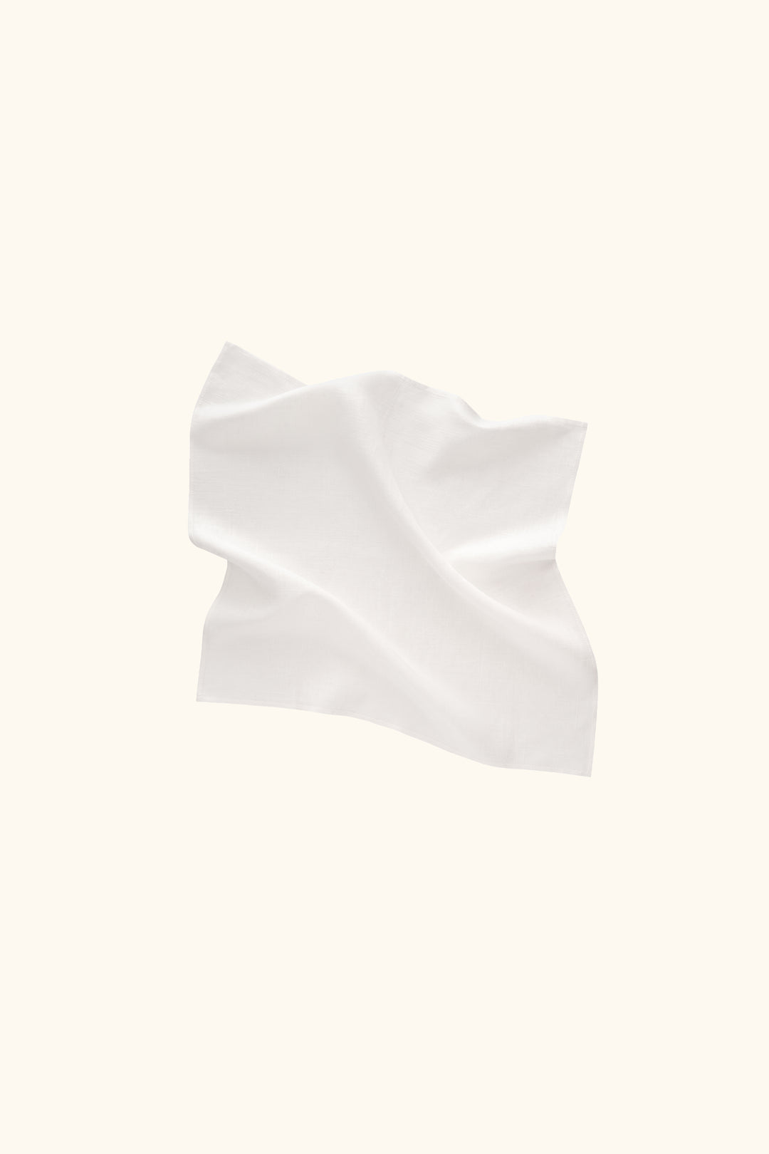 Puff Linen Lounge Shorts with Headscarf in White
