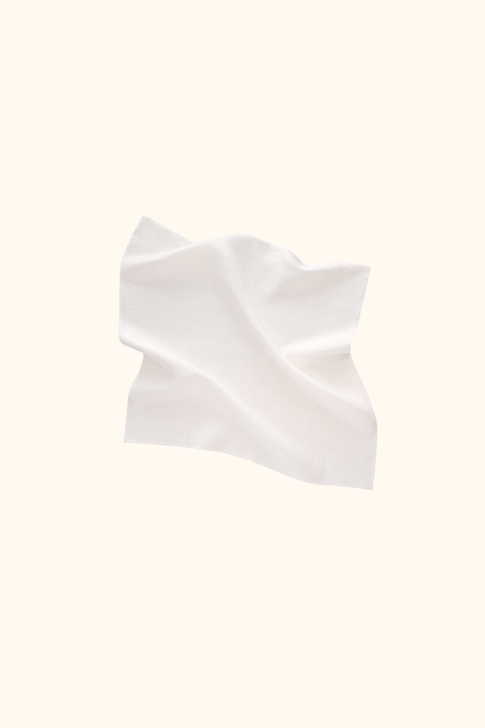 Puff Linen Lounge Shorts with Headscarf in White
