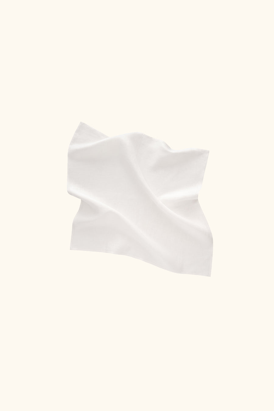 Puff Linen Lounge Shorts with Headscarf in White