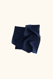 Puff Linen Lounge Shorts with Headscarf in Navy