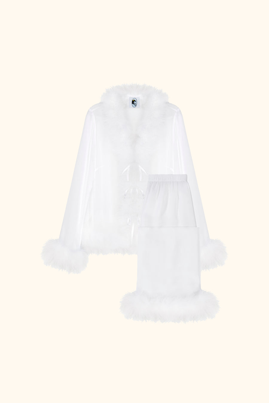 Afrodita Lounge Set in White