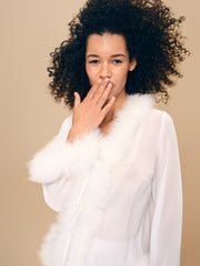 Afrodita Lounge Set in White