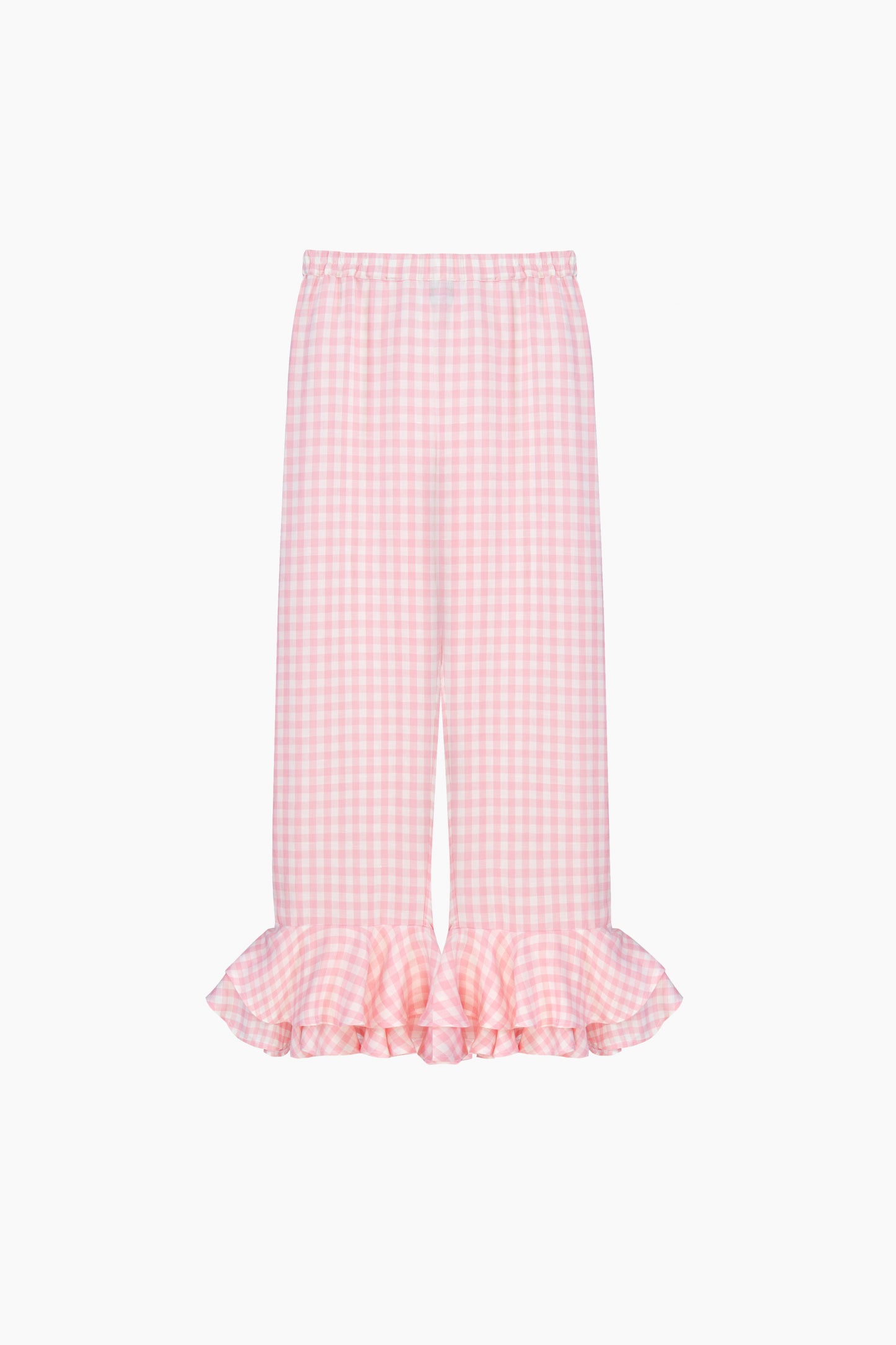 Cha-Cha Lounge Pants in Pink Vichy