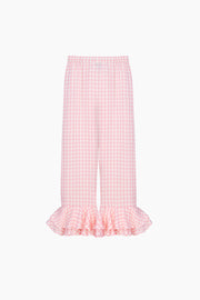 Cha-Cha Lounge Pants in Pink Vichy