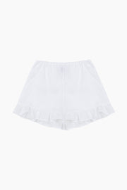 Cha-Cha Lounge Shorts with Headscarf in Milk