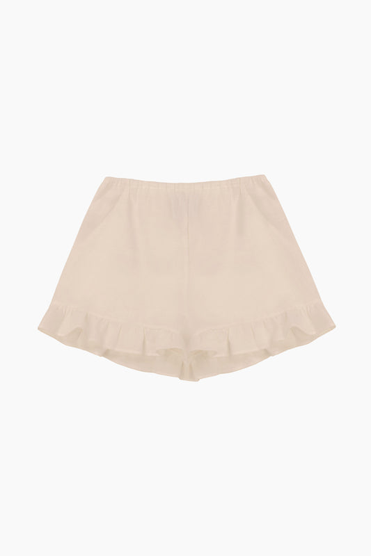 Cha-Cha Lounge Shorts with Headscarf in Beige