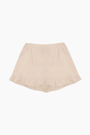 Cha-Cha Lounge Shorts with Headscarf in Beige