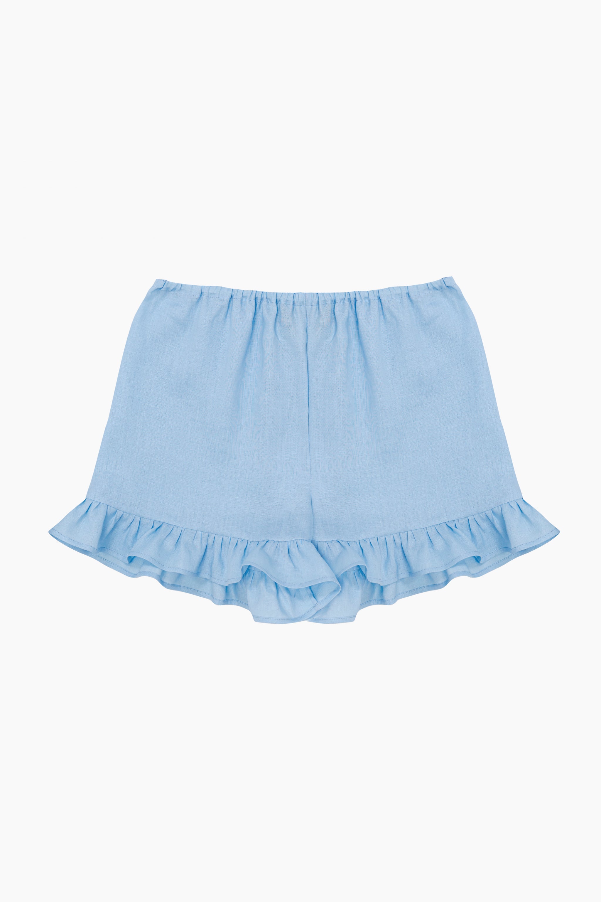 Cha-Cha Lounge Shorts with Headscarf in Blue