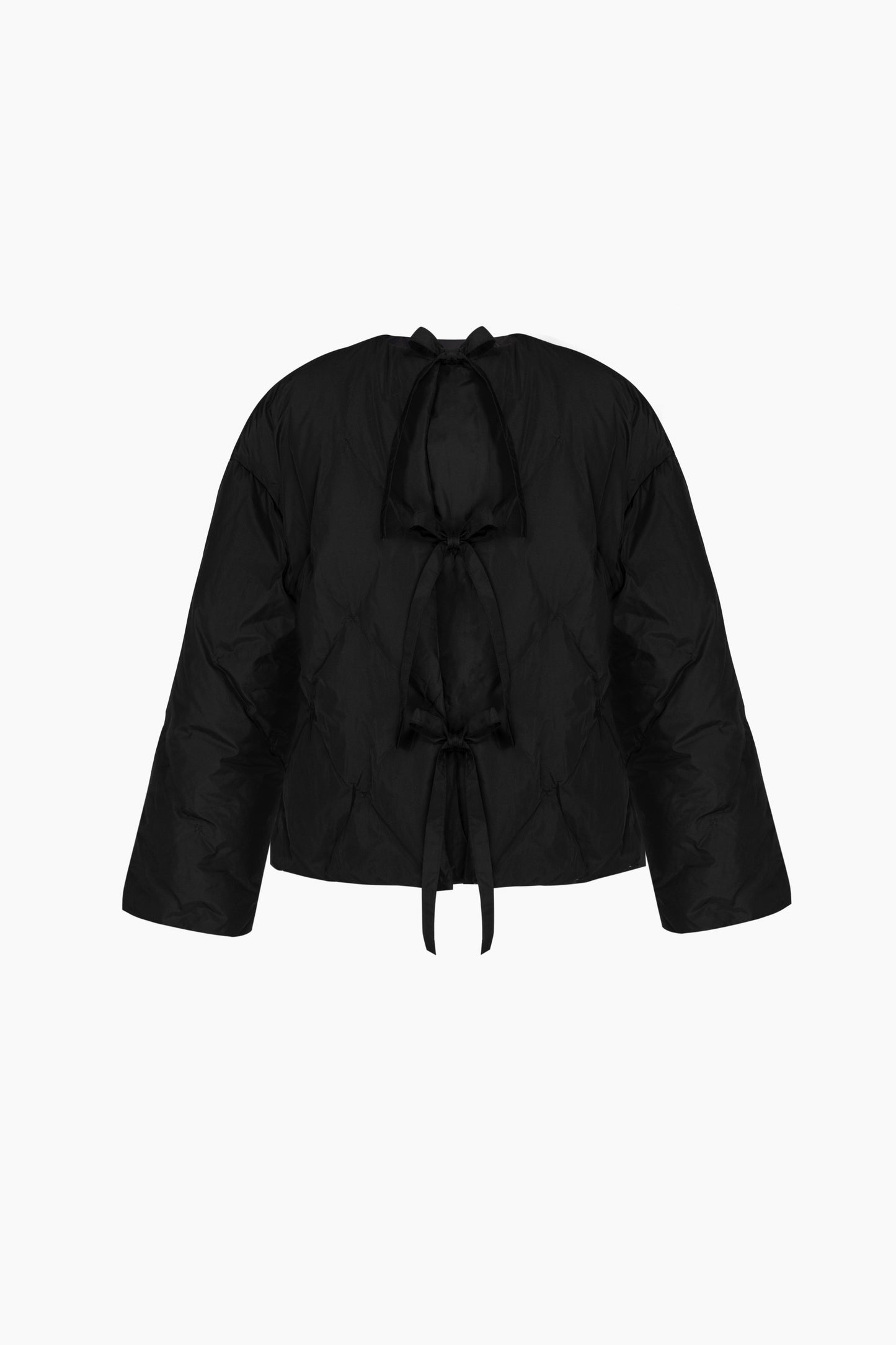 Ukiyo Puffer Jacket in Black