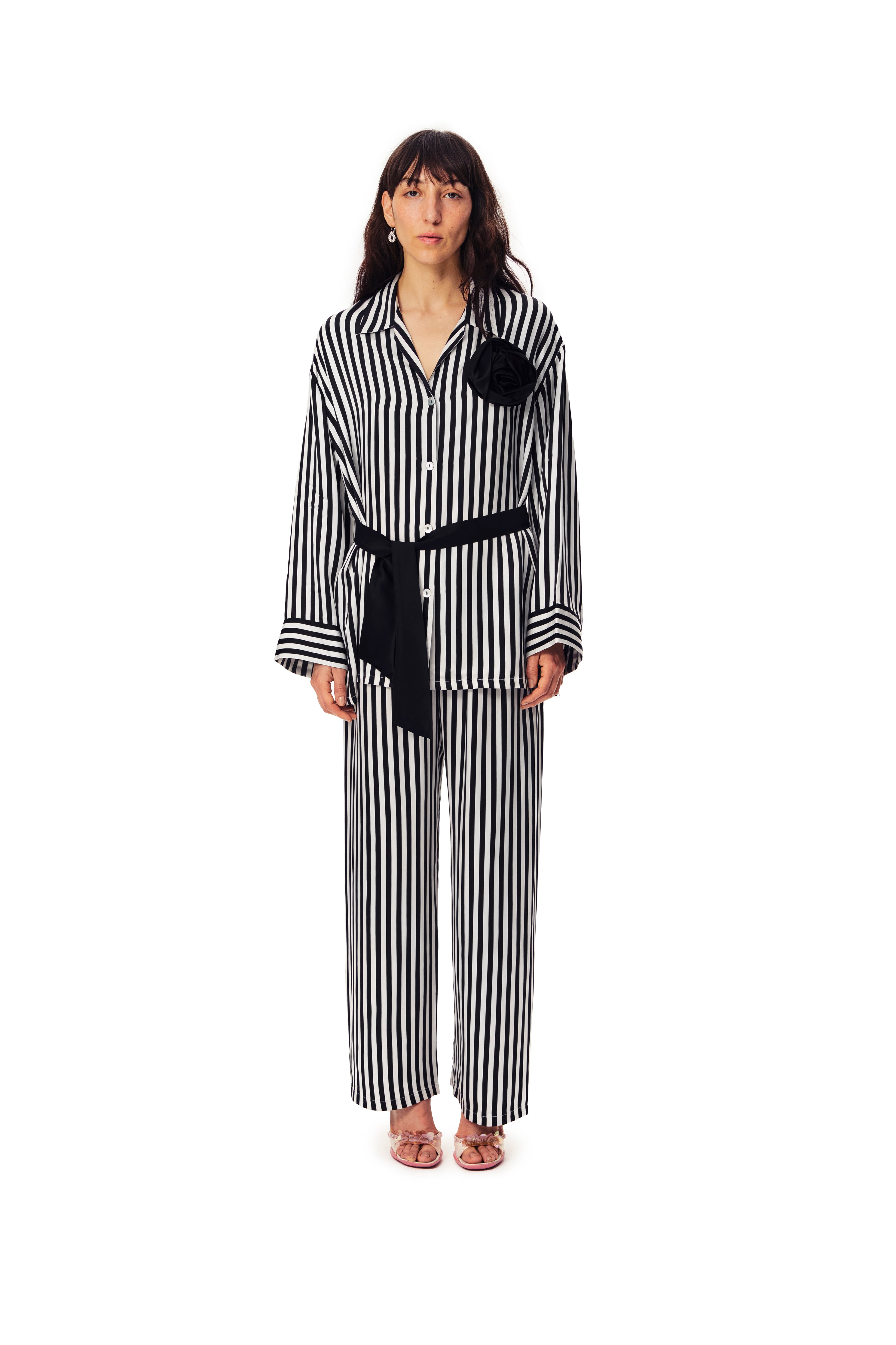 ESPRIT Modern Stripes Co Nwsus Pj Set Pigiama Donna – Modello A Righe, Taglie XXS-6XL, Bangladesh