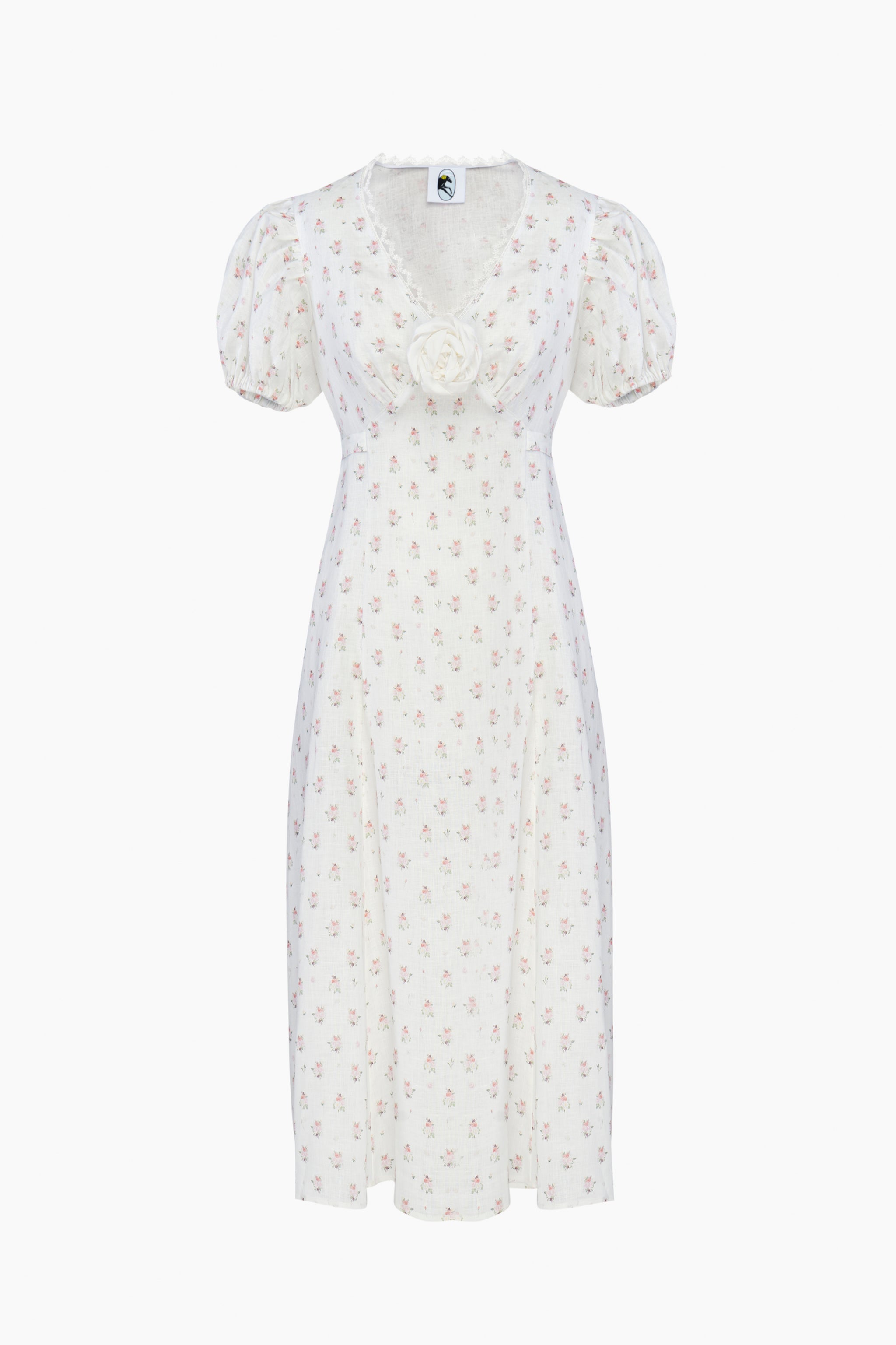 The Genus Rosa Dress in Bouquets
