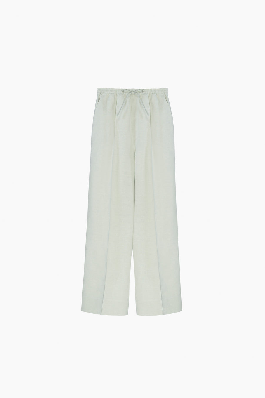 Unisex Linen Pants in Pistachio Green