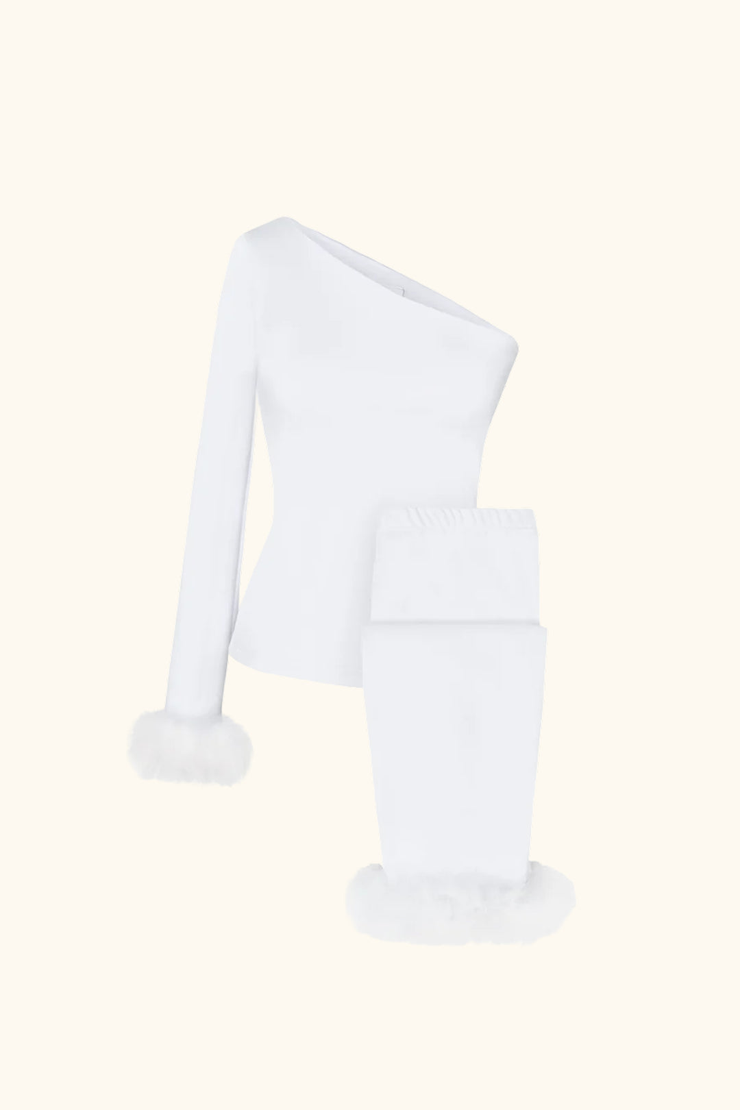 Weekend Chic Lounge Set in White