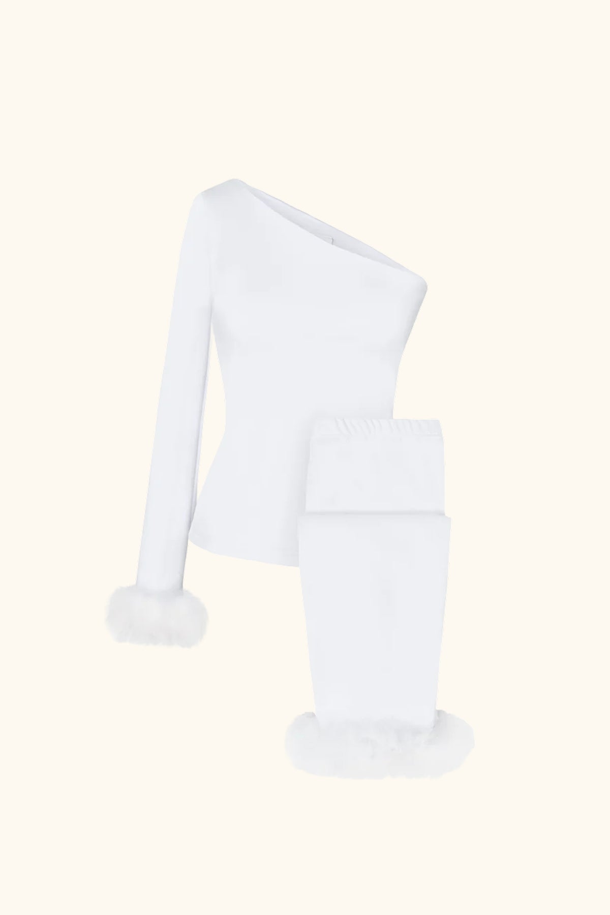 Weekend Chic Lounge Set in White