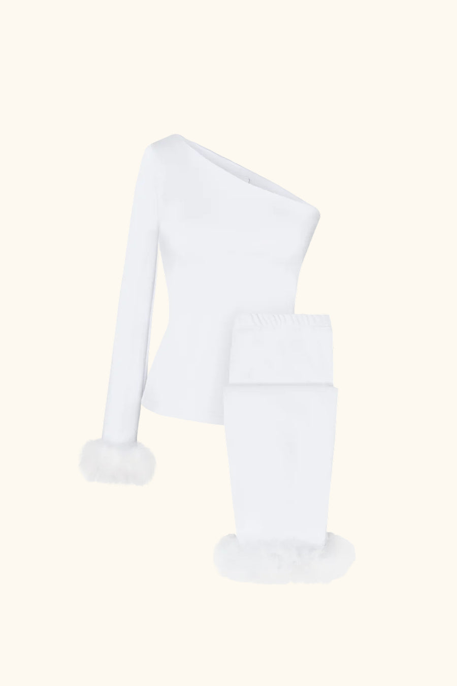 Weekend Chic Lounge Set in White