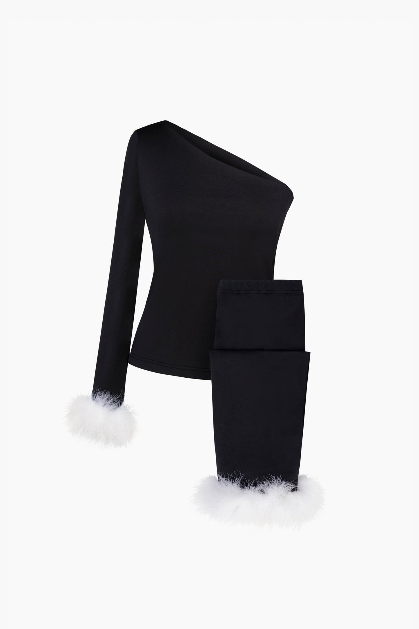 Weekend Chic Lounge Set in Black