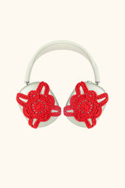 SLEEPER X EMI DID IT Crochet Knitted AirPods Max Cover in Red