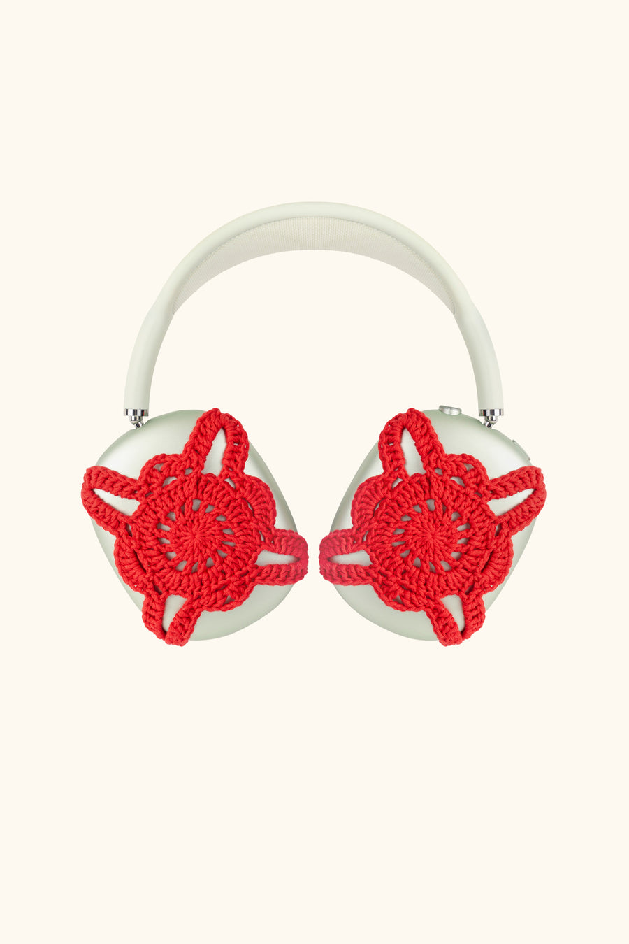 SLEEPER X EMI DID IT Crochet Knitted AirPods Max Cover in Red