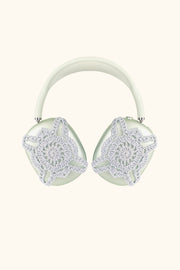 SLEEPER X EMI DID IT Crochet Knitted AirPods Max Cover in Silver